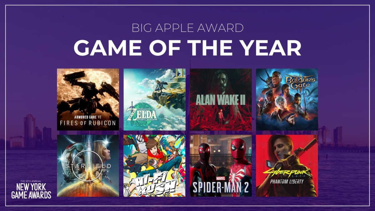 New York Game Awards 2024 nominees include Hi-Fi Rush, Starfield