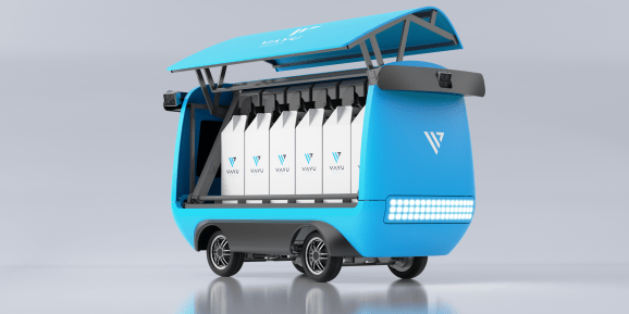 Vayu's Lidar-less delivery robot