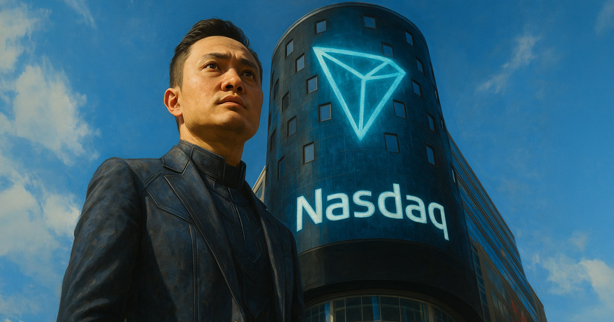 Justin Sun's Tron eyes spot in Nasdaq 100 within three years