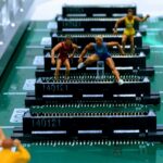 Figures hurdling on a computer board as while politicians tout AI’s promise of growth and efficiency, a new report reveals a public trust deficit in the technology.