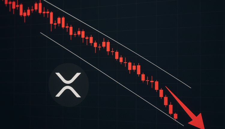 XRP could slip below $2.70 XRP weakens with bearish channel signalling further decline