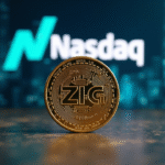 ZIGChain And Nasdaq Logo