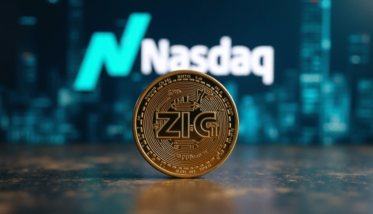 ZIGChain And Nasdaq Logo