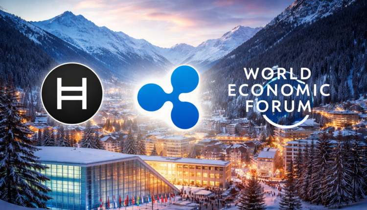 Crypto Goes Davos: Ripple And Hedera Step Into WEF Week