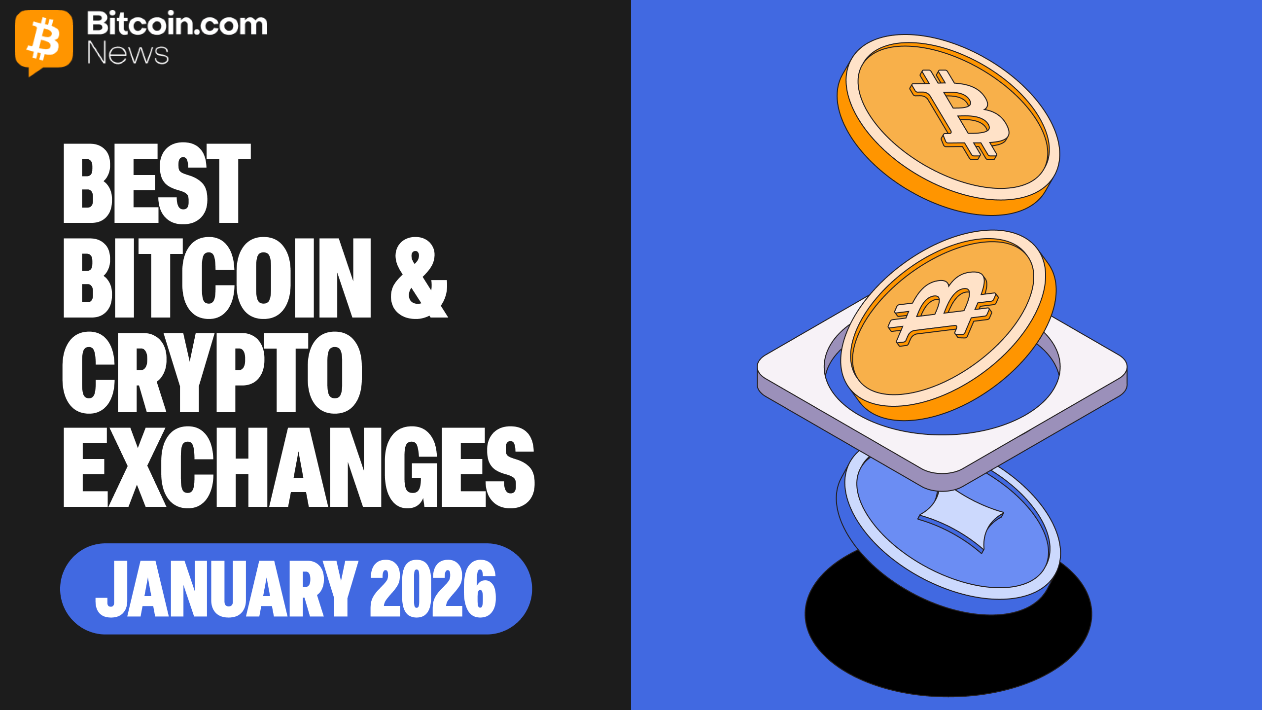 Top 15 Crypto Exchanges for 2026 – January Update & Q1 Trends