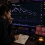 A trader analyzing the TIA/USD bullish structure
