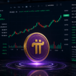 A bullish PI chart at $0.082